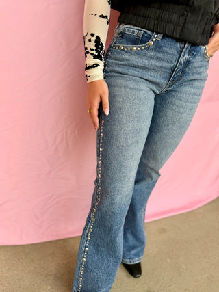 Lynn Wide Flare Jeans
