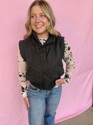 Crisp Morning Puffer Vest