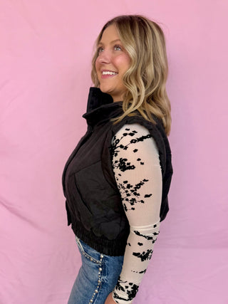 Crisp Morning Puffer Vest