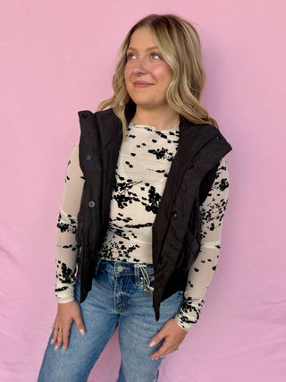 Crisp Morning Puffer Vest