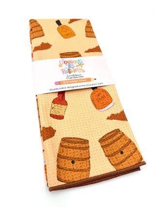 Bourbon Microfiber Tea Towel