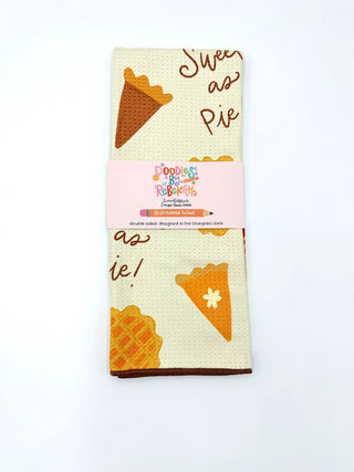 Sweet as Pie MicroFiber Tea Towel