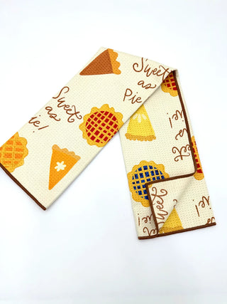 Sweet as Pie MicroFiber Tea Towel
