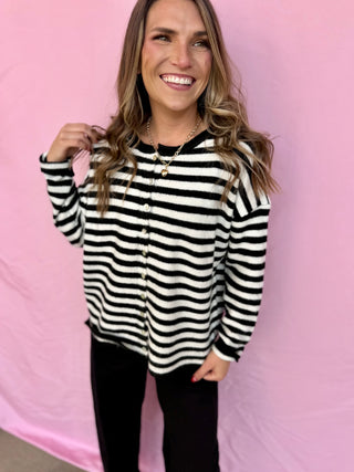 Stripe Story Cardi