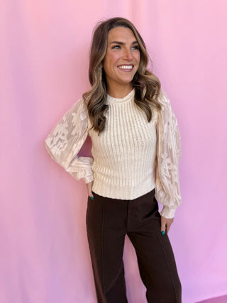 Sheer Romance Sweater