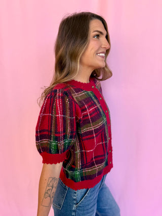 Tartan Nights Cardigan