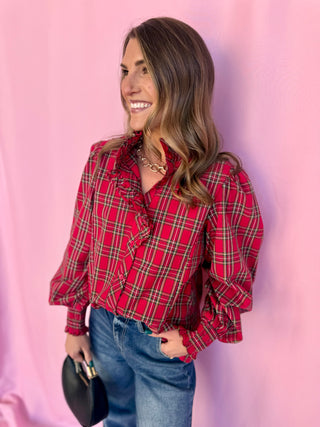 Mistletoe Magic Blouse