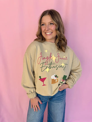 Jingle Juice Enthusiast Sweatshirt