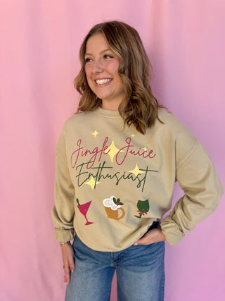 Jingle Juice Enthusiast Sweatshirt