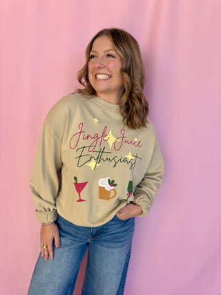 Jingle Juice Enthusiast Sweatshirt