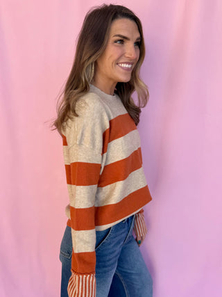 Bold Striped Sweater