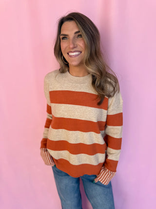 Bold Striped Sweater