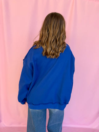 Kentucky Reversible Mock Neck Sweatshirts