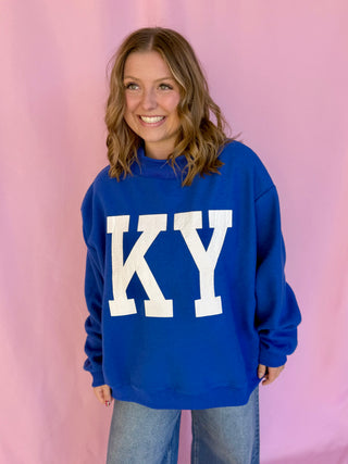 Kentucky Reversible Mock Neck Sweatshirts