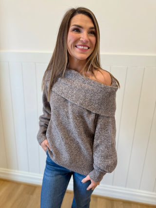 Shoulder To Lean On Sweater
