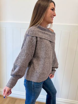 Shoulder To Lean On Sweater