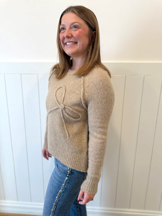 Ribbon Touch Sweater