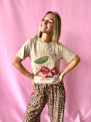 cherry bomb graphic tee 