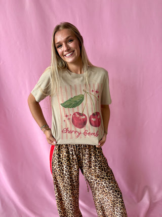 cherry bomb graphic tee 