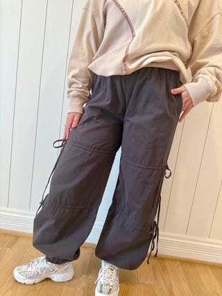Side Ribbon Tie Jogger Pant