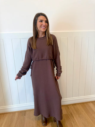 earthbound brown dress EARTHBOUND | Dresses | Earthbound Brown Tan Sleeveless High Low Sundress