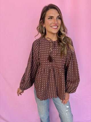 Hazel Print Top