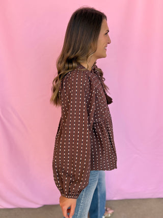 Hazel Print Top