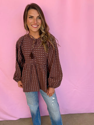 Hazel Print Top