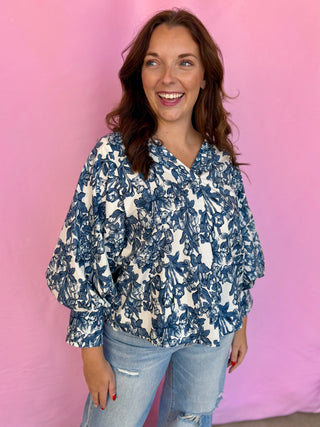 Twist & Bloom Top