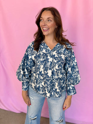 Twist & Bloom Top