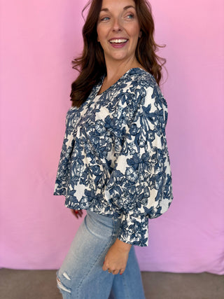 Twist & Bloom Top