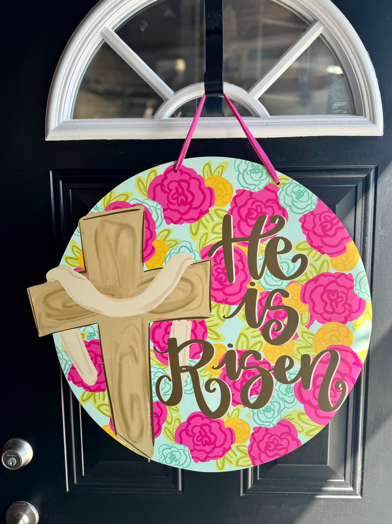 He Is Risen Door Hanger