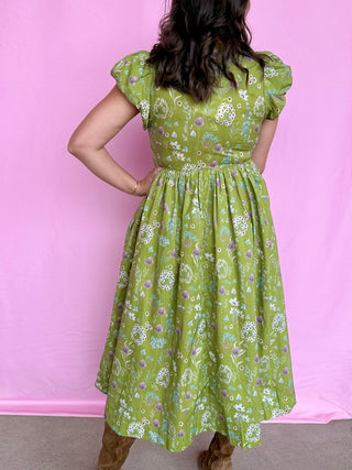Plot Twist Midi Dress