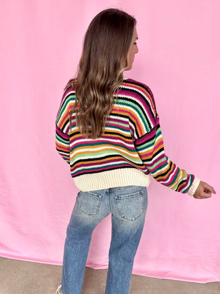 Rainbow Radiance Sweater
