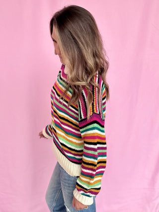 Rainbow Radiance Sweater