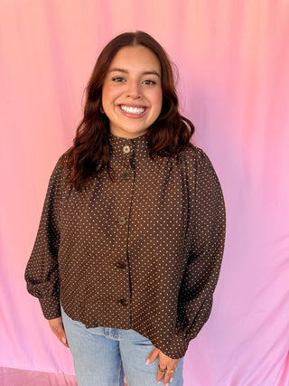 Buttercup Dot Jacket