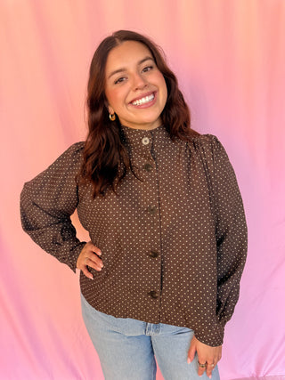 Buttercup Dot Jacket