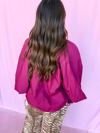 Voluminous Lace Blouse