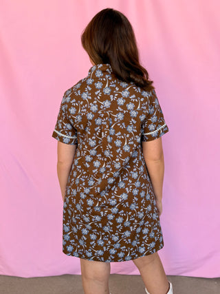 Harvest Bloom Floral Dress