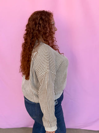Main Character Stripe Sweater