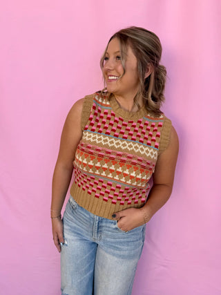 Golden Hour Sweater Vest