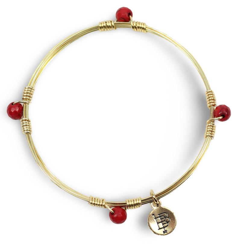 Bourbon & Boweties Red Morgan Bangle