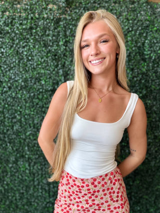 White Tank Top