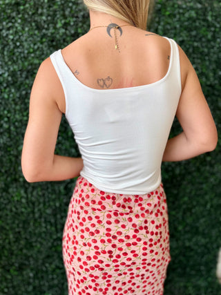 White Tank Top