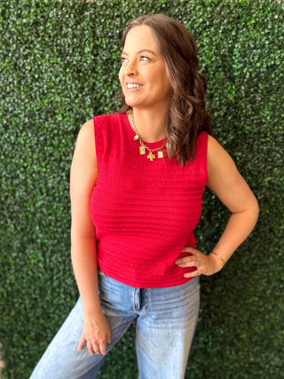 Red Tank Top