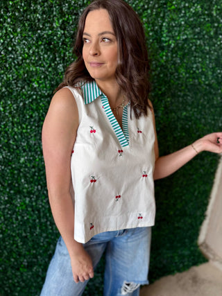 Cherry Tank Top