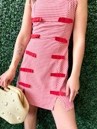 Red Gingham Dress