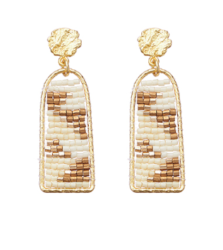 Ivory Arc Earring