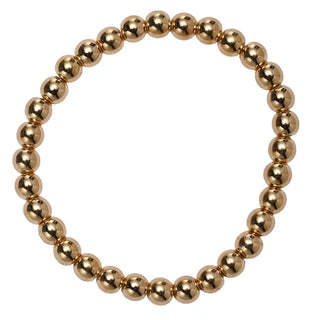 Gold Medium Beaded Bracelet