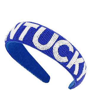 KENTUCKY Headband Royal Blue